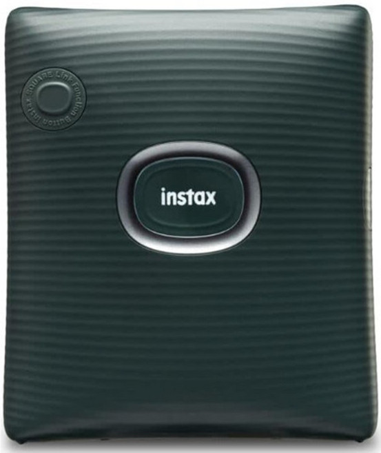 FUJIFILM INSTAX SQUARE Link 拍立得印相機 手機APP無線連接 輕巧便攜 高速列印 綠色, 1個, SQUARE Link 綠色