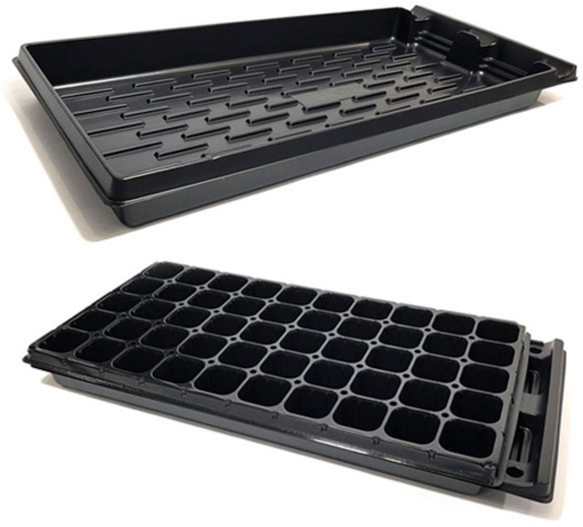 트레이관수상자(wc-m) 육묘판 모종재배 모종트레이 짜개포트 수경재배 모종판 수경식물 ( ), wc-m, 1개