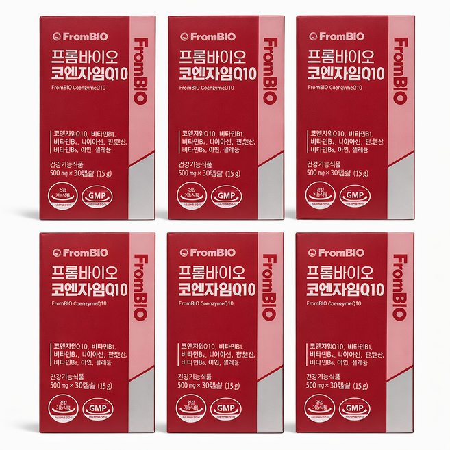 프롬바이오 코엔자임 Q10 15g, 30정, 6개
