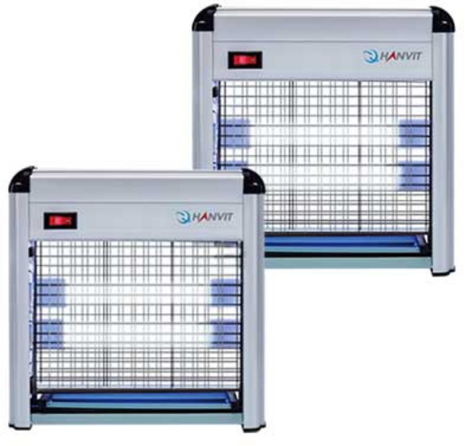 [치지직빨리잡자]비오닉 전기 가정용 모기퇴치기 업소용 벌레 해충퇴치기 실내용 실외용, 소형LED_12W(270x270X90mm)