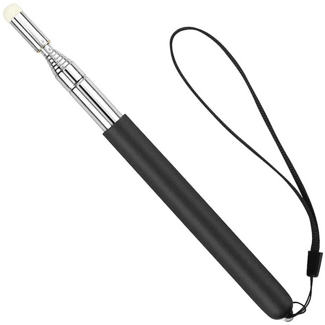 [캔버라]가이드봉 리더봉 칠판 설명봉 화이트, 1개