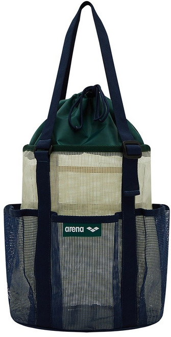 아레나 가방 메쉬 토트백 A5AC1AB20 수영 물놀이가방, NVY
