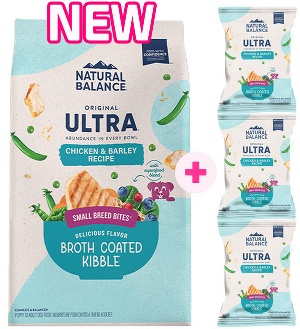 내추럴발란스 전연령 오리지날 울트라 닭&보리 포뮬라S, 2.52kg, 1개, 닭+보리