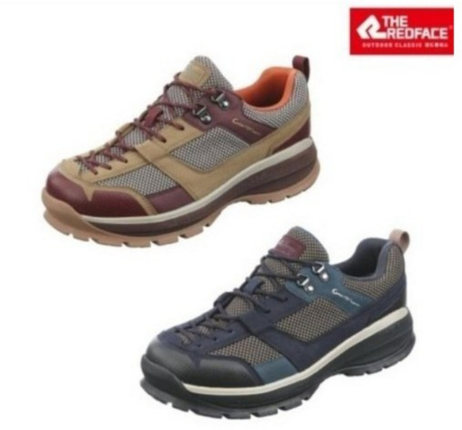 레드페이스 중 장거리 산행 트레킹 방수 방풍 남여공용 로우컷 사계절 릿지 등산화