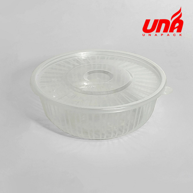 사출 냉면용기 중 투명, 1세트, 200세트