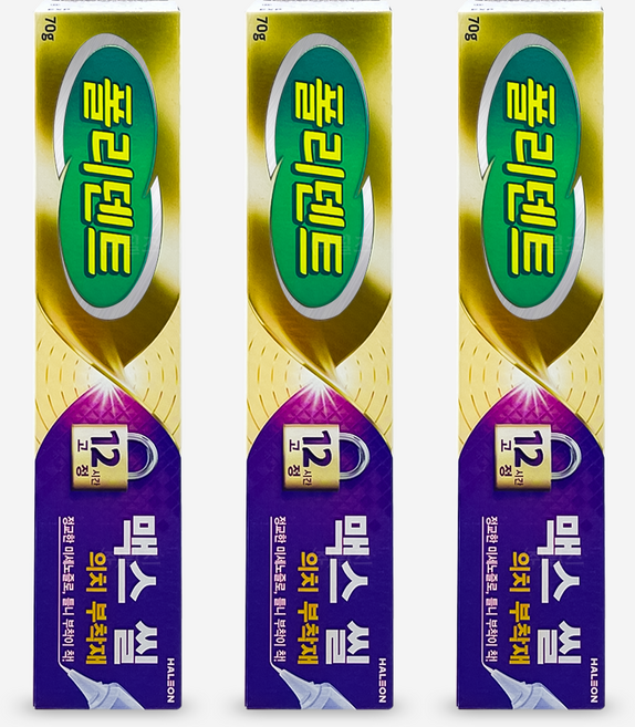 폴리덴트 맥스씰 / 의치부착재 틀니접착제 접착크림, 1개입, 3개