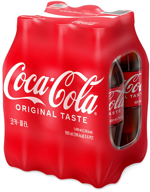 코카콜라 오리지널, 900ml, 6개