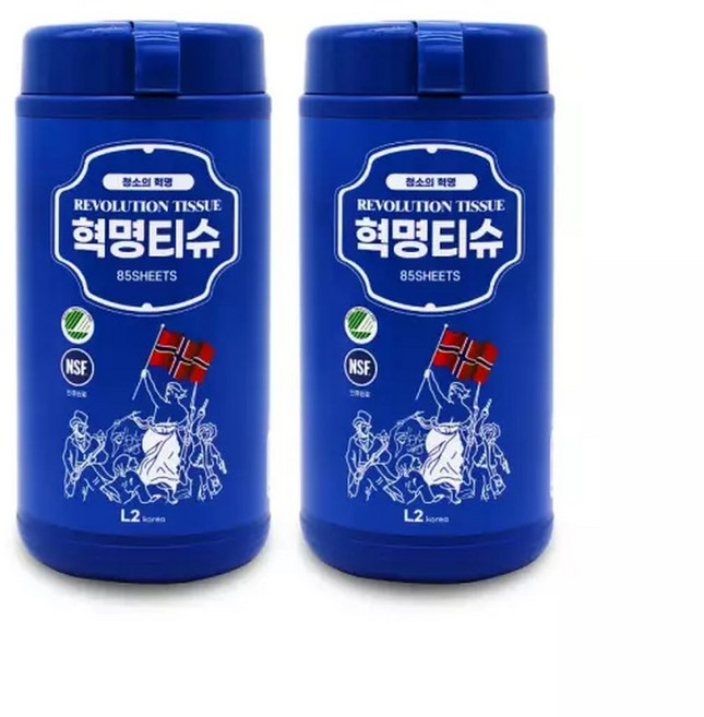 데일리아이디어 레볼루션 혁명티슈 85매 X 2통 I, 2박스