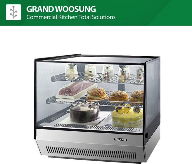 우성 카운터탑 미니제과쇼케이스 냉장고 700 사각