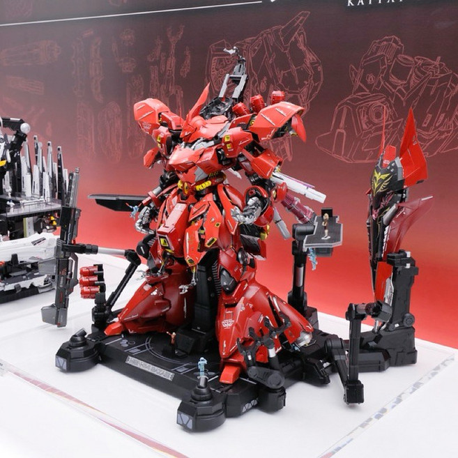 K.P 解體匠機MSN-04 & 留露拉研究室 精密組裝模型 收藏級展示品, 1個, 現貨下標