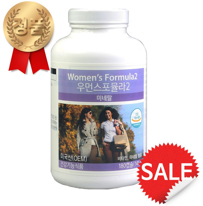 유니시티 우먼스포뮬라2미네랄, 1개, 180정