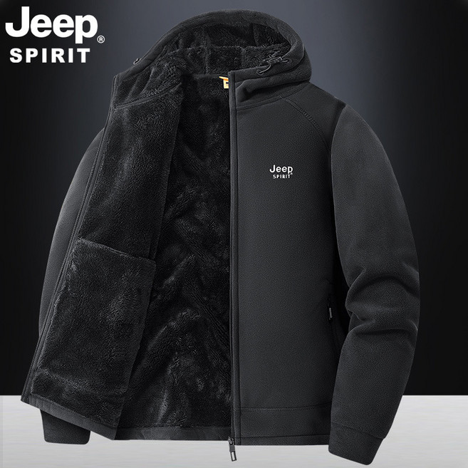 지프스피릿 남성 집업 후리스 남자 패션 재킷 후드점퍼 캐주얼재킷 2518A