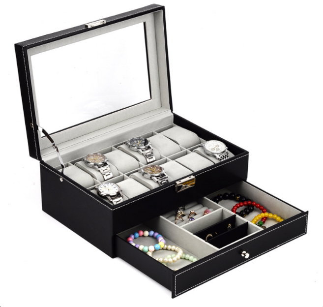 부자오빠 시계 12구 2단 쥬얼리 보관함