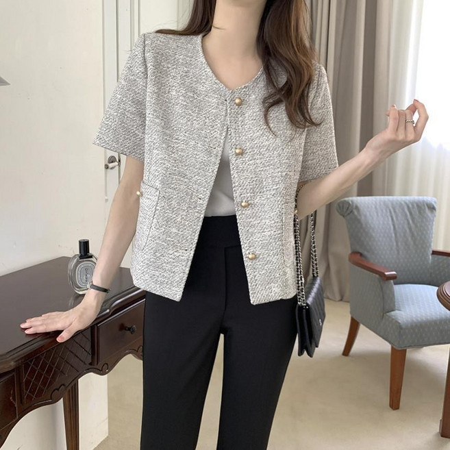MDMS 短袖外套 女裝 氣質夏天外套