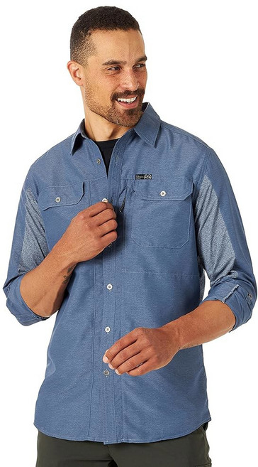 랭글러 남성 긴팔 혼방 소재 셔츠 ATG