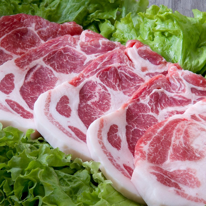 캠핑고기 한돈 스킨진공포장 신선한 제주 흑돼지 목살, 1개, 500g