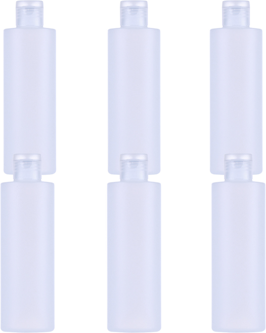 여행용 화장품 소분 공병 50ml 용기, 6개, 반투명