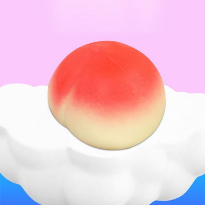 신광 주물럭장난감 왕 복숭아 1P 젤리말랑이 촉감놀이, 상세페이지 참조, 상세페이지 참조, 1개