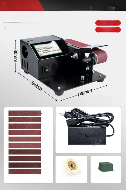 pick 전동칼갈이 연마기 가정용 칼가는기계 업소용, 1개, 250W 7단 조절식 폴리싱 폴리싱 휠 10줄