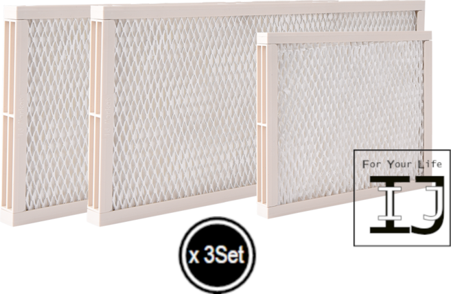 [호환] 브루네가습기 BRUNE11전용 바이오워터필터 3 Set (필터 거치대 미포함), 3개