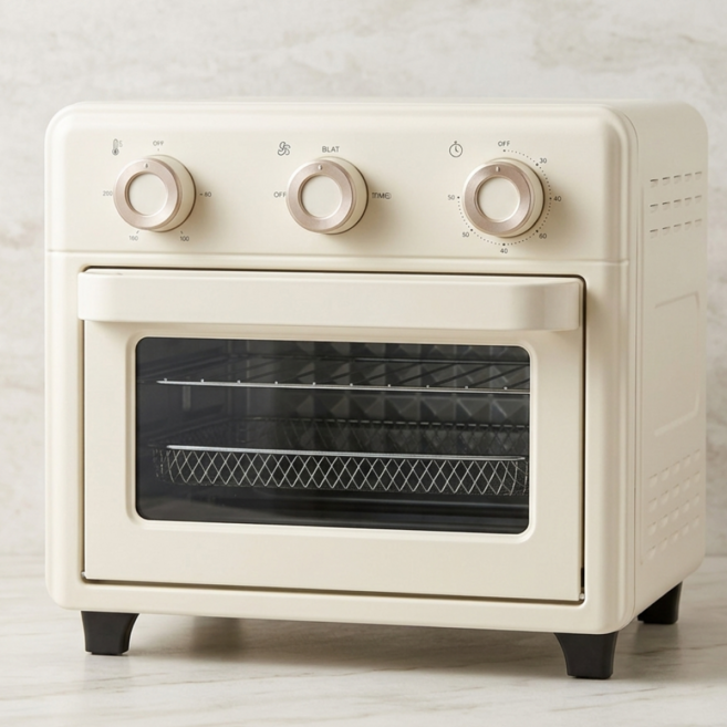 모던하우스 홈카페 감성 에어프라이어 12L, LT0225001, 크림