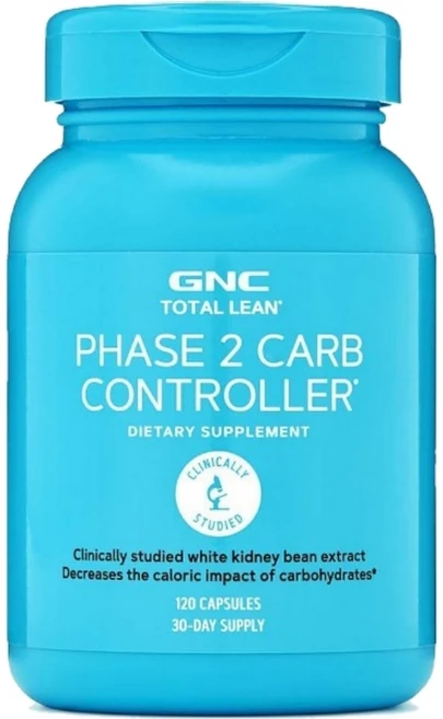 GNC 페이즈 2 카브 컨트롤러 캡슐, 1개, 120정 - 쿠팡