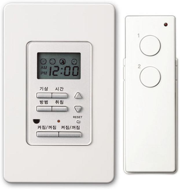 신동아 타임키퍼 리모컨포함 파나소닉 타임키퍼 전자식스위치, 리젠 2회로, 1개