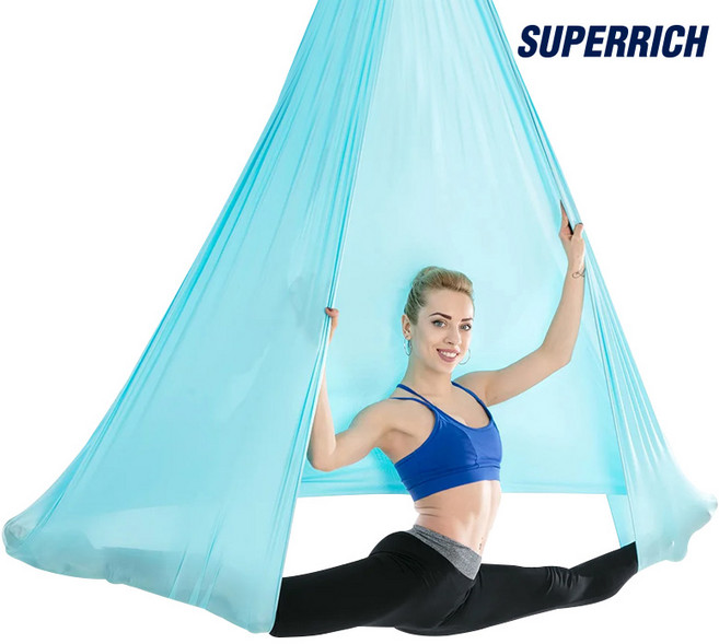 슈퍼리치 플라잉 요가 스트레칭 해먹 그네 필라테스 플라잉요가 플네잉요가해먹 해먹 플라잉해먹 요가해먹 포테가르 가정용플라잉요가 해먹요가 공중요가해먹 그네가정용해먹 그네, 플라잉요가해먹그네FH02-03스카이, 1개