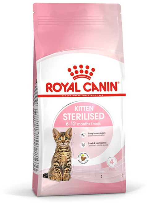 로얄캐닌 키튼 스테럴라이즈드 기능성 사료, 면역/항산화, 3.5kg, 1개