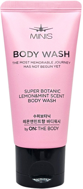 LG생활건강 미니스 온더바디 바디워시 여행용 휴대용, 5개, 50ml