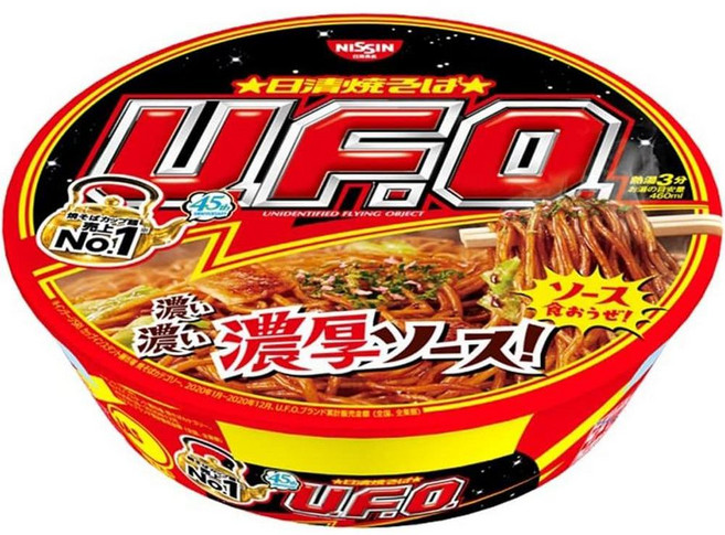 닛신 UFO 야키소바 컵라면 12개입, 1개