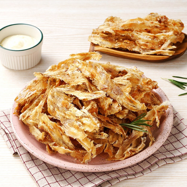 직화로 구운 쥐포채, 400g, 1개