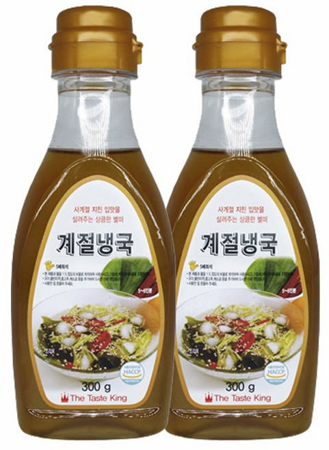 각종 냉국용 다용도 계절냉국 2개, 300g