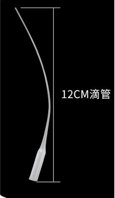 나일론 팁 익스텐더 예술 프로젝트 취미 정밀 기타용 어플리케이터 100 개 CA 공예, 12cm long