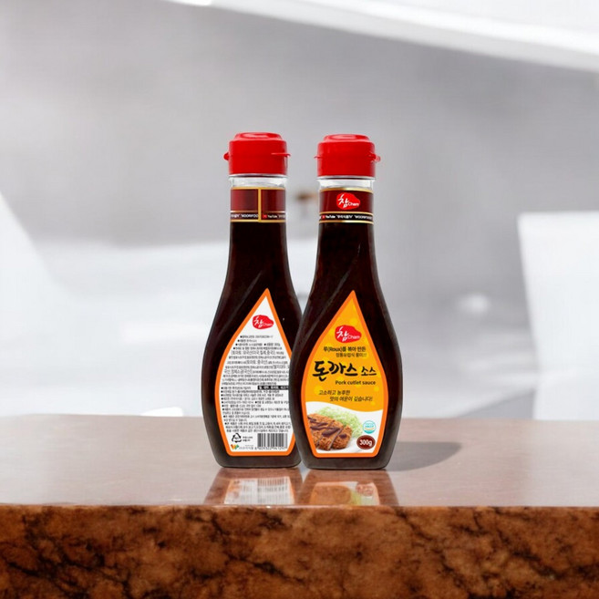 우리식품 참 돈까스 소스 300g 1병, 1개