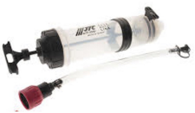 JJC 5533 自動注油槍 1500ml 刻度顯示手動抽油器, 1個