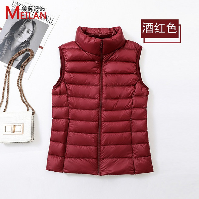 JDUDS 輕羽絨外套背心 時尚保暖 輕巧易攜帶 多色可選