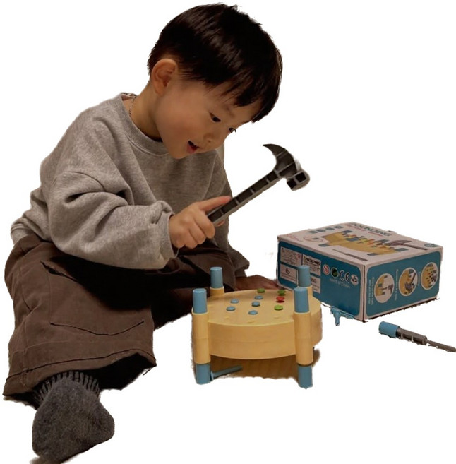 아리몰 유아 공구놀이 세트 망치놀이, 1개