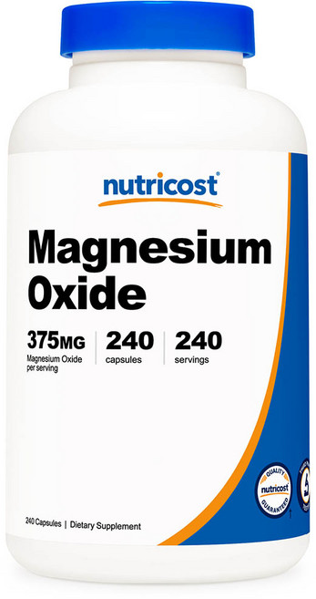 뉴트리코스트 마그네슘 옥사이드 375mg 240캡슐 1병, 1개, 240정