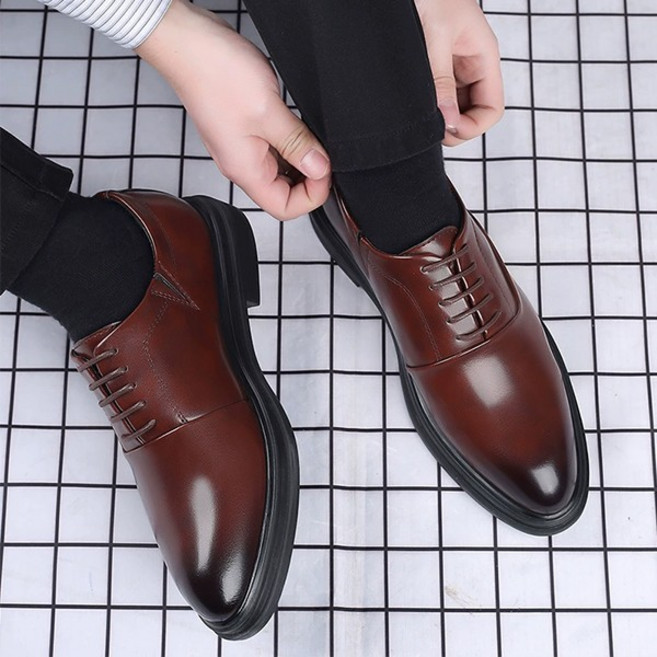 남성 2컬러 빅사이즈 심플 드레스 구두 ZG-NK3377