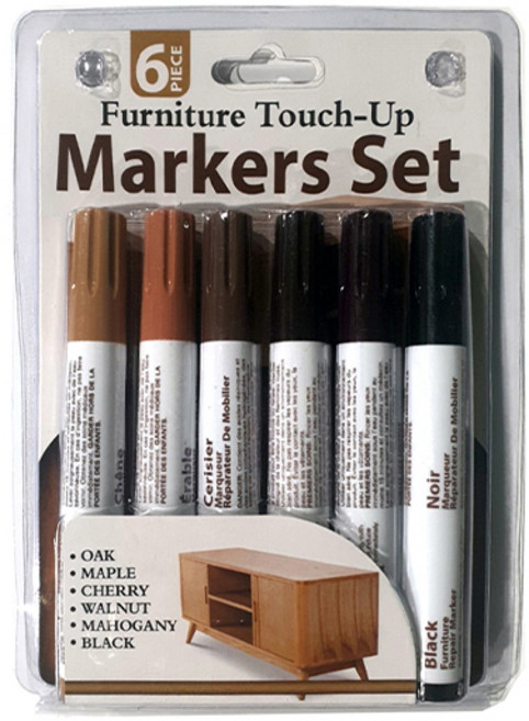 가구 보수 마카 흠집제거 펜 원목, 가구보수제 6종세트, 1개
