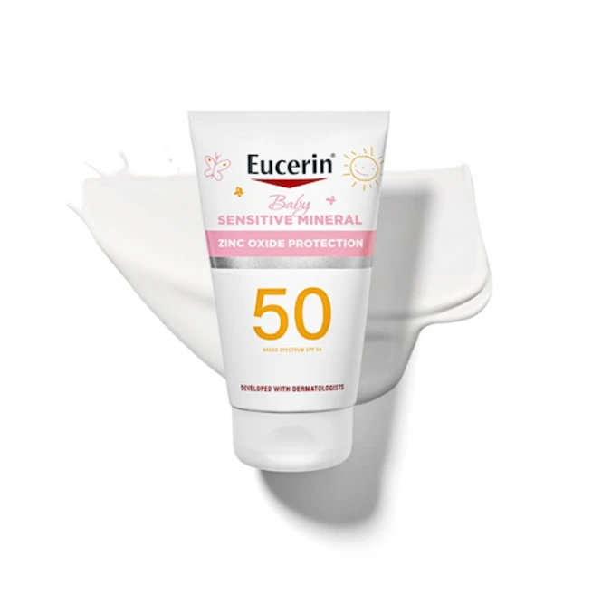 아기 유아 어린이 무기자차 미네랄 선크림 SPF 50, 1개, 118ml - 쿠팡