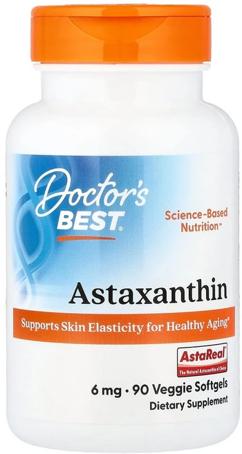 닥터스베스트 AstaReal이 함유된 아스타잔틴 6mg 베지 소프트젤 90정, 1개 - 쿠팡
