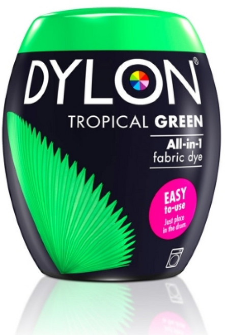 올드림 머신다이 염색 염료 가루 350g 다이론 드럼세탁기용, 03.트로피칼 그린 드럼세탁기용