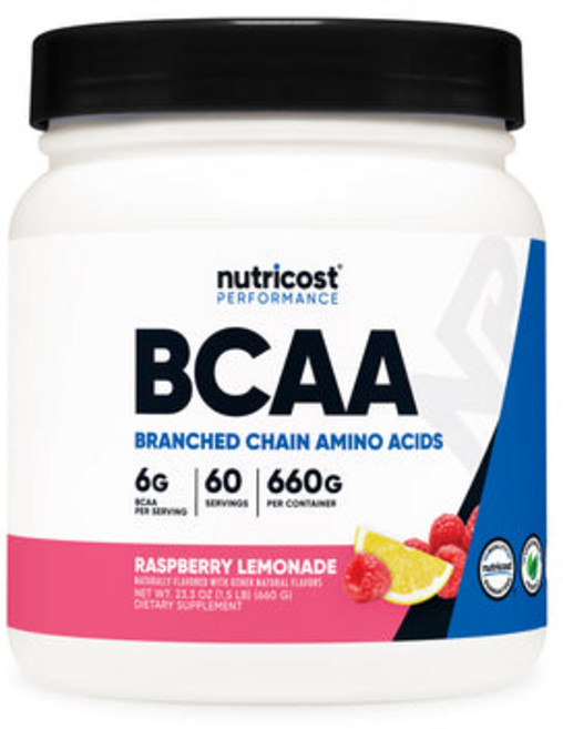뉴트리코스트 BCAA 라즈베리 레모네이드, 648g, 2개
