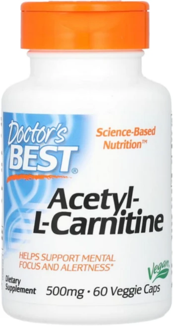 닥터스베스트 아세틸-L-카르니틴 500mg 60캡슐, 1개, 60정 - 쿠팡