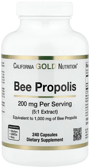 California Gold Nutrition 프로폴리스 1000mg 캡슐 240정 LKN-01694 - 쿠팡