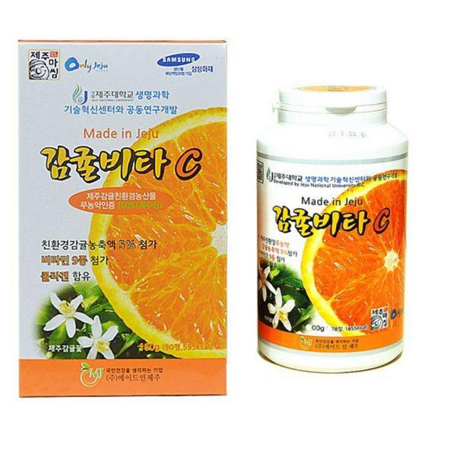 제주 감귤/백년초 비타 144g 택1, 1개