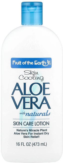 Fruit of the Earth 스킨케어 로션 알로에 베라 함유 473ml (16 fl oz) FOE-00116 - 쿠팡