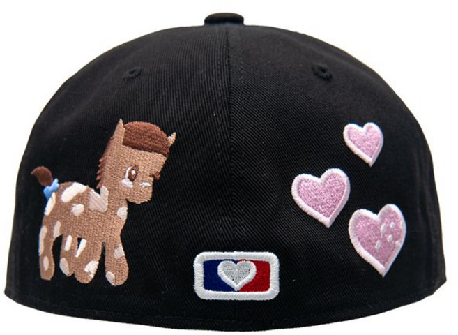 [국내정품] 더뮤지엄비지터 야구모자 포니 EMBROIDERY CAP (BLACK) 242731